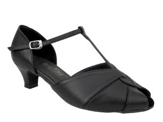 dansschoenen zwarte lederen  